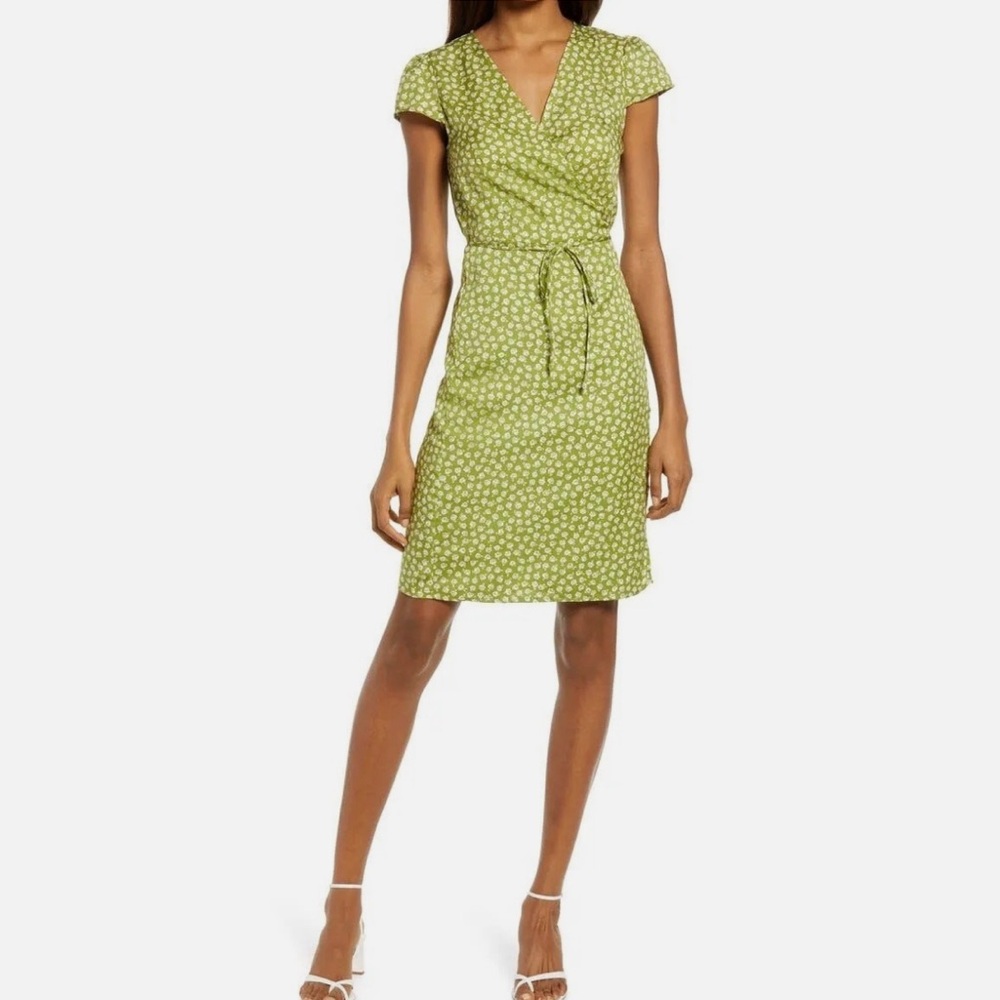 Reformation Zena Wrap Floral Dress